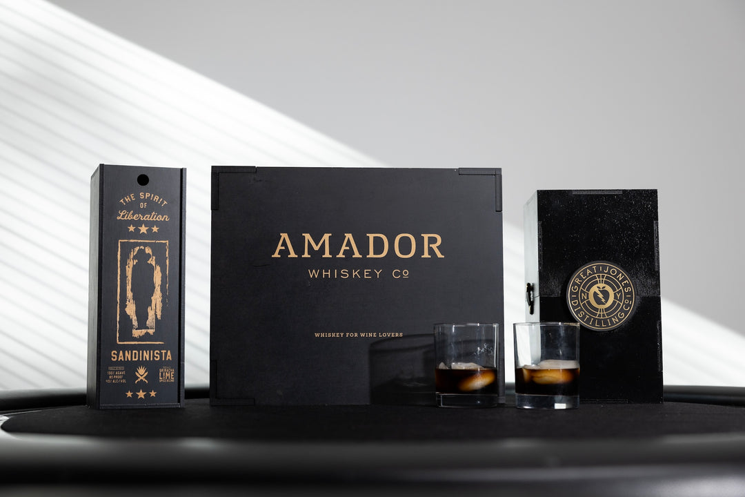 Luxury whiskey company packaging