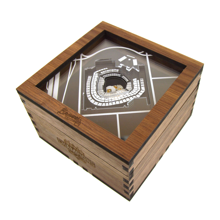 MLB 3D Ballpark Ring Box