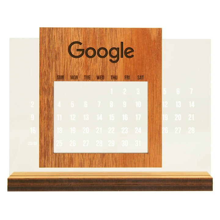 Sliding Wooden Calendar