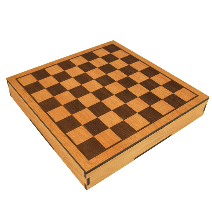 Single Wood Chess Board