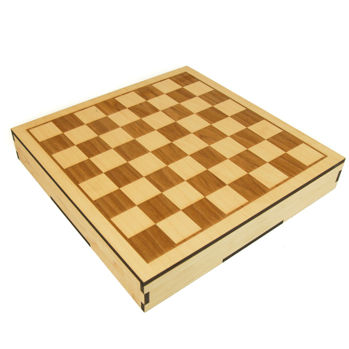 Single Wood Chess Board