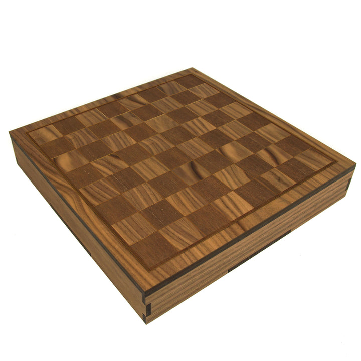 Single Wood Chess Board