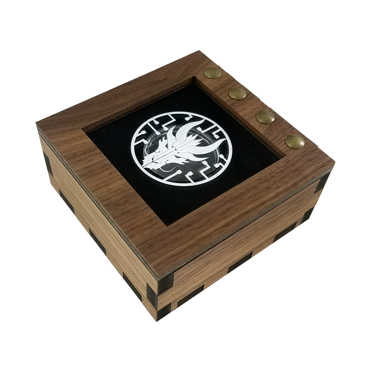 Coin Display Box with Window Lid