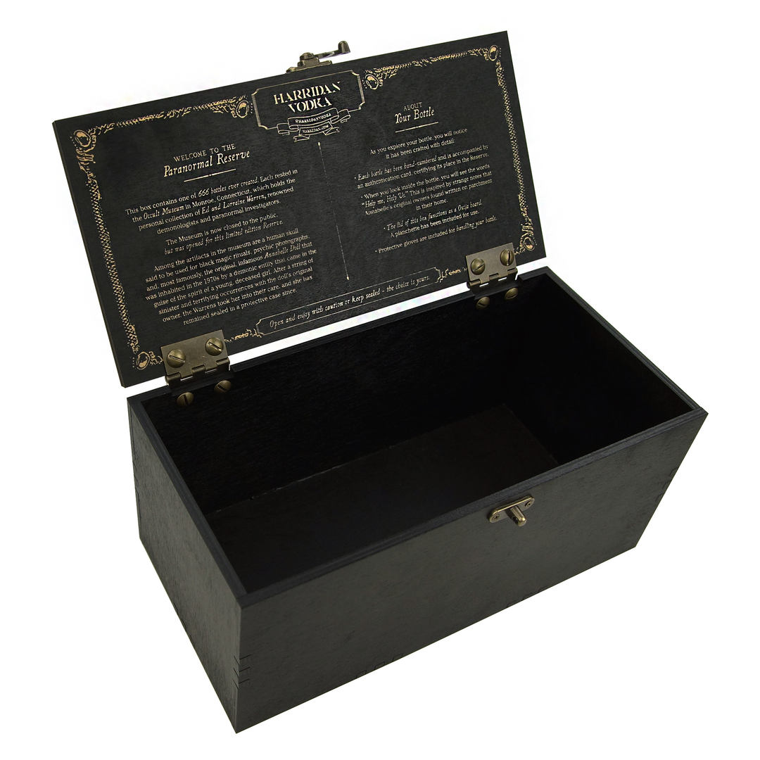 Negative Engraved Vodka Launch Box