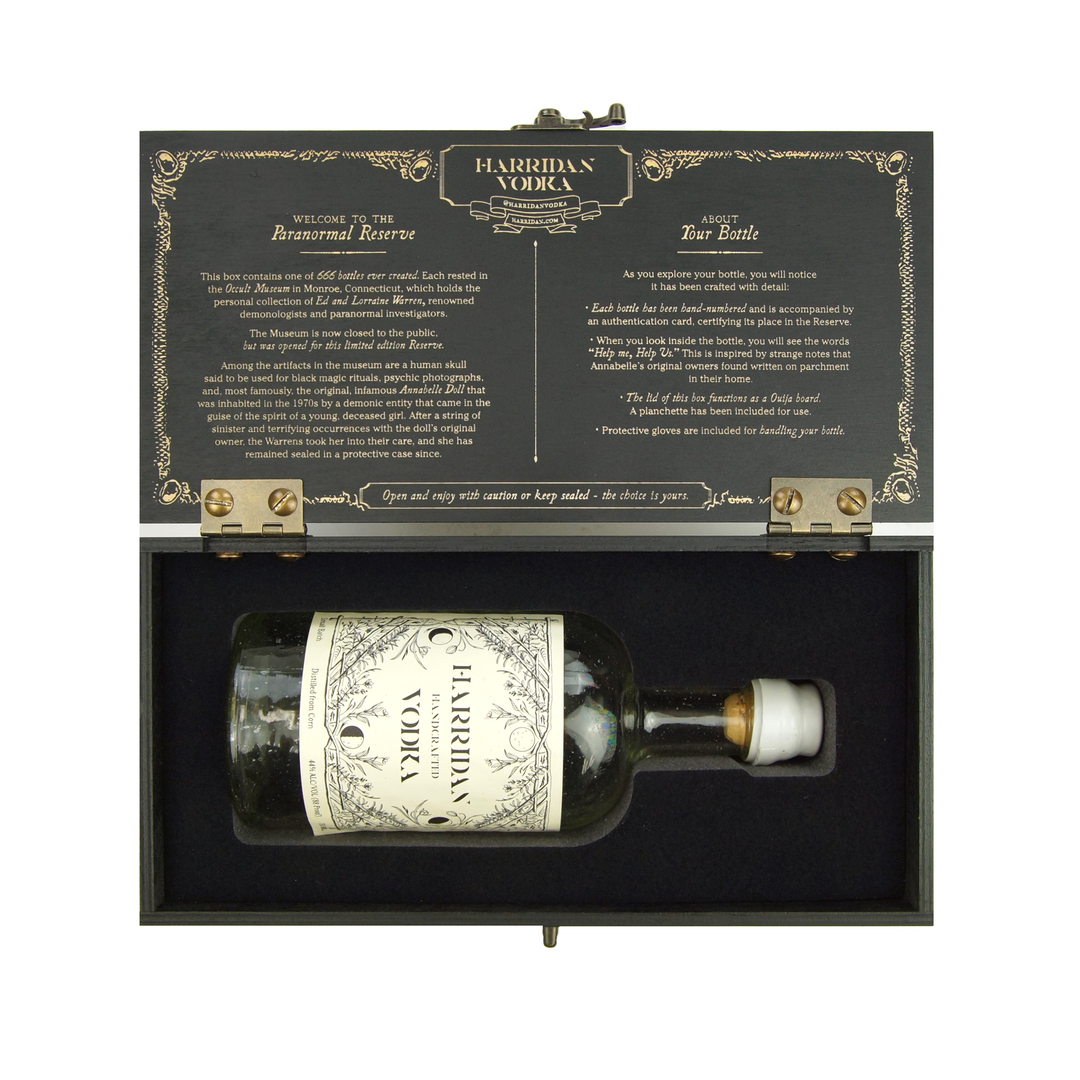 Negative Engraved Vodka Launch Box