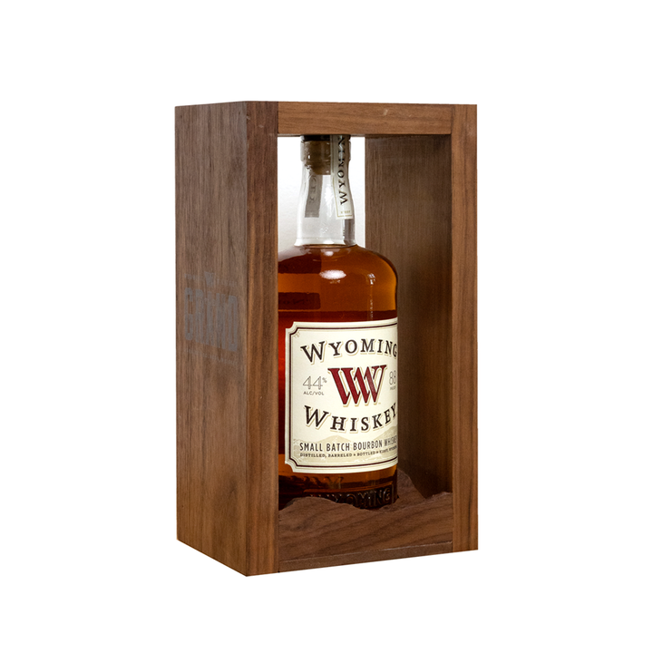 CNC Mountain Range Whiskey Box