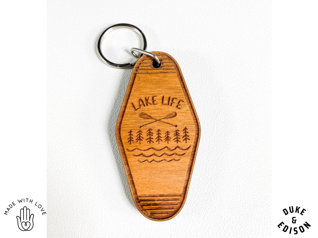Woodspring Keychains Custom Wood Keychains – Woodchuck Products