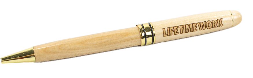 Personalized Wood Slimline Pen