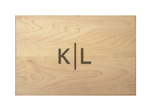 Personalized Maple Cutting Board