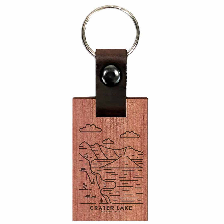 National Parks Premium Keychain