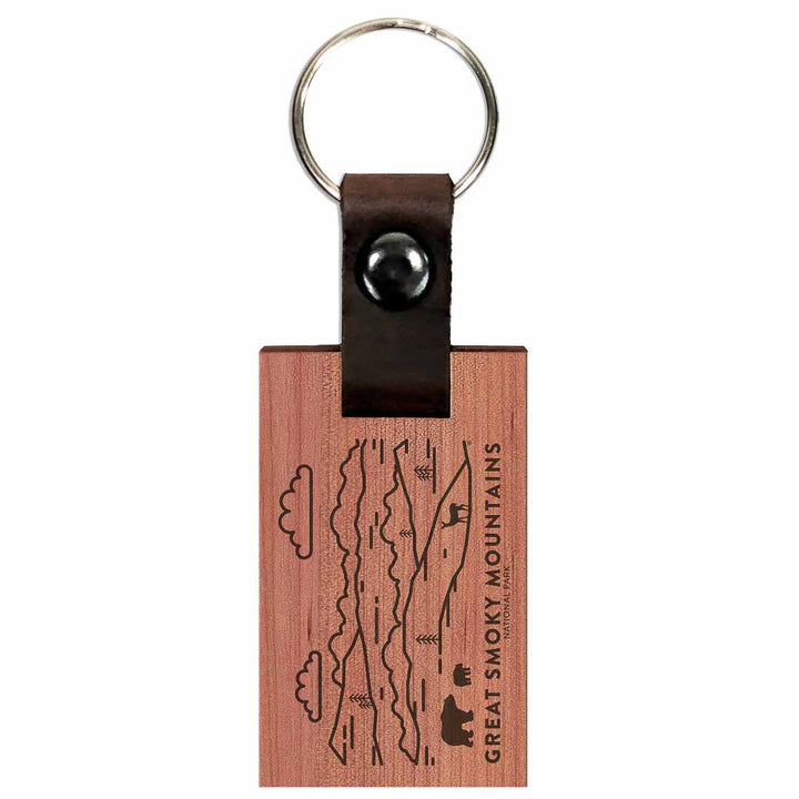 National Parks Premium Keychain