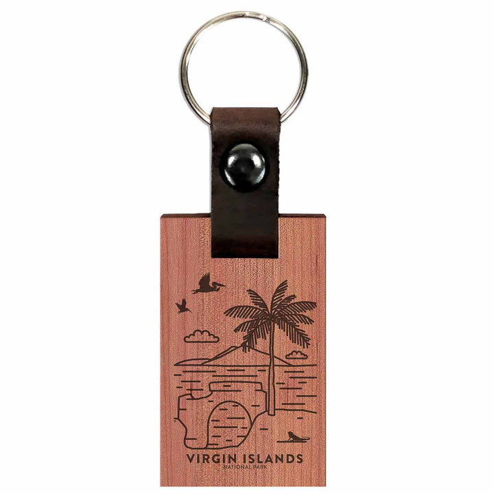 National Parks Premium Keychain