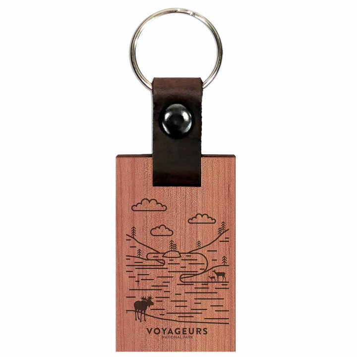 National Parks Premium Keychain